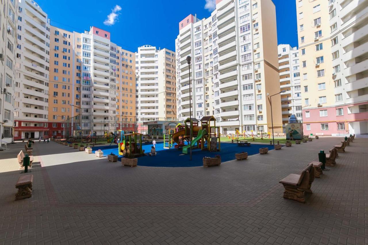 Comfortable Apartment With A Panoramic View Chisinau Luaran gambar