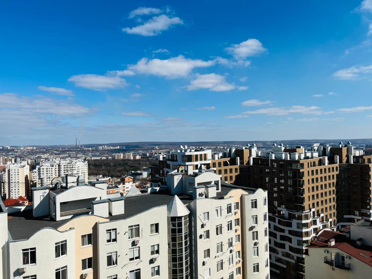 Comfortable Apartment With A Panoramic View Chisinau Luaran gambar